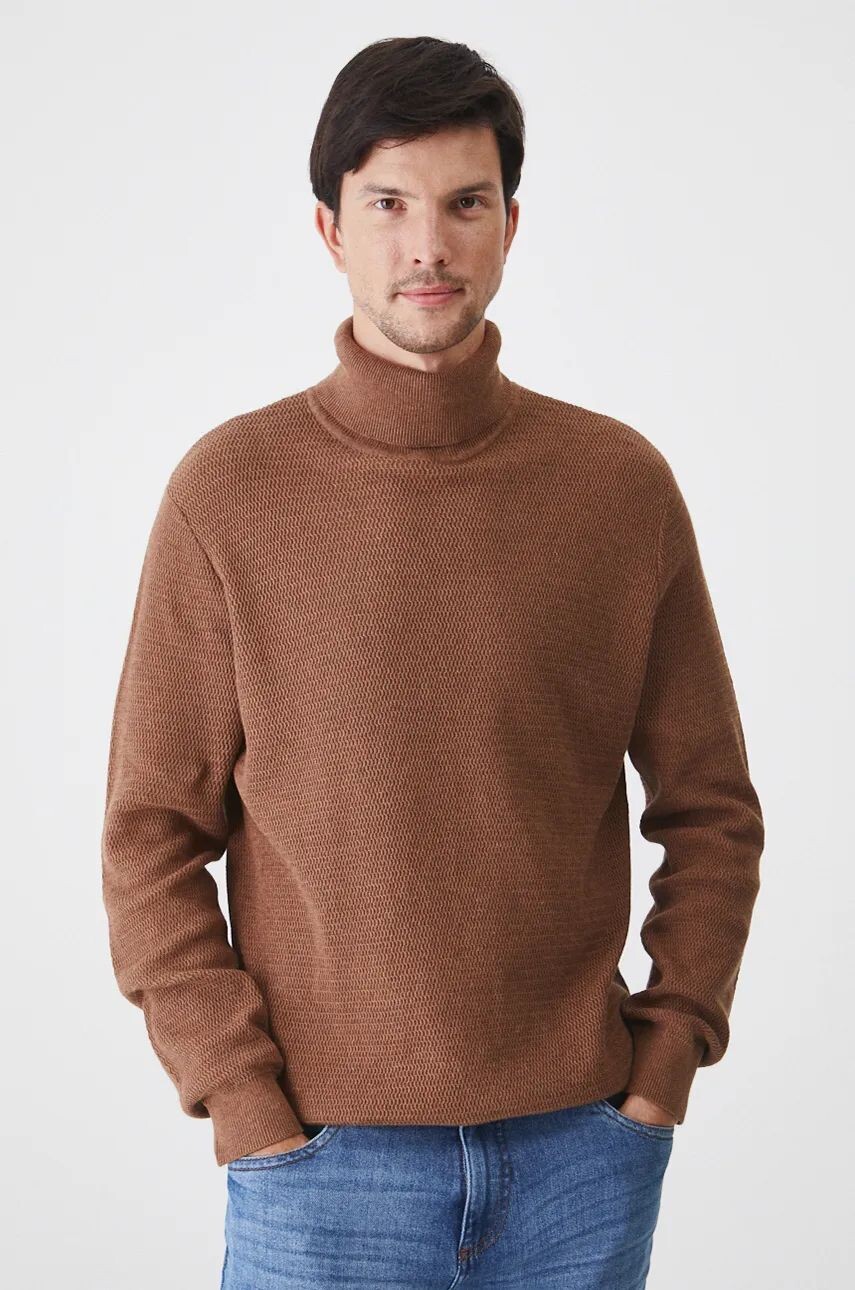 Свитер из медицинского хлопка Medicine, коричневый 
Свитер из медицинского хлопка Medicine, коричневый