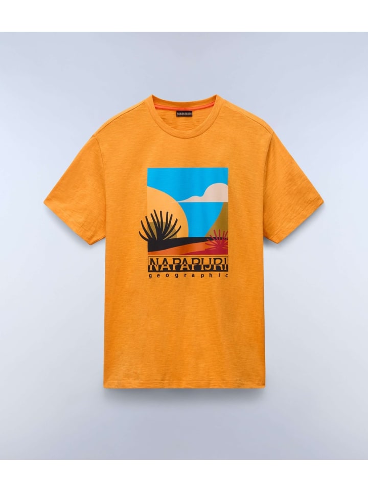 Футболка S-Arbia Ss оранжевого цвета Napapijri
Футболка S-Arbia Ss оранжевого цвета Napapijri