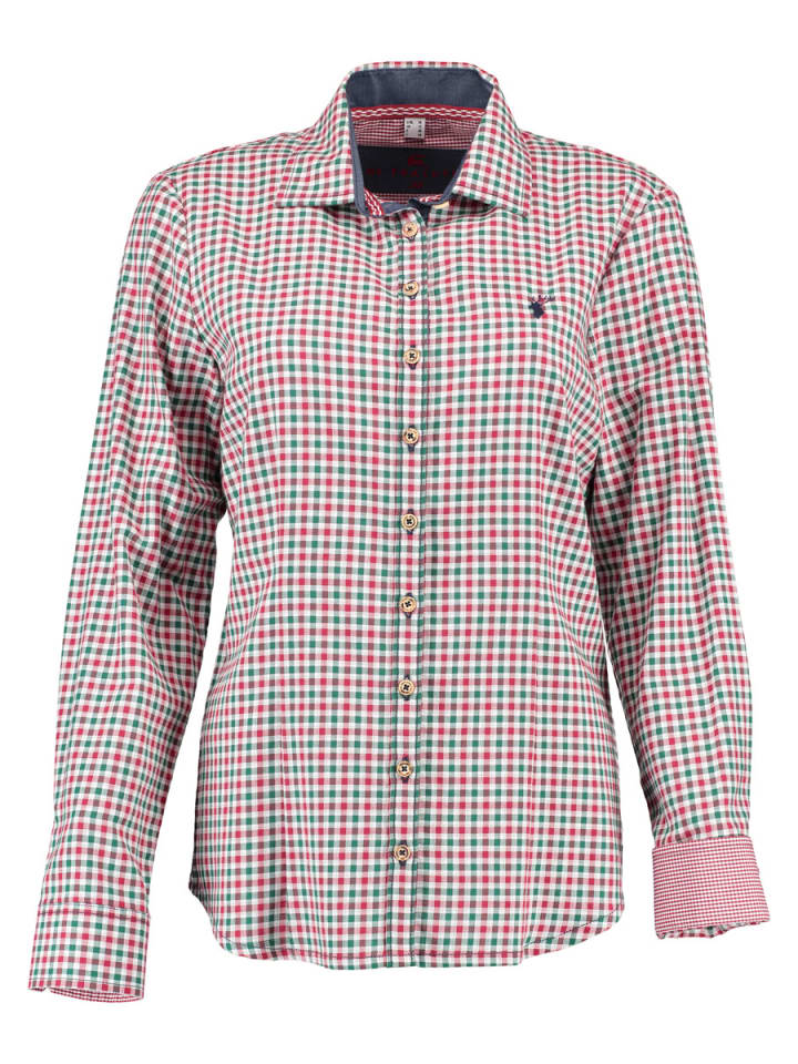 OS-Trachten Традиционная блузка Мукак темно-зеленого цвета
OS-Trachten Традиционная блузка Мукак темно-зеленого цвета