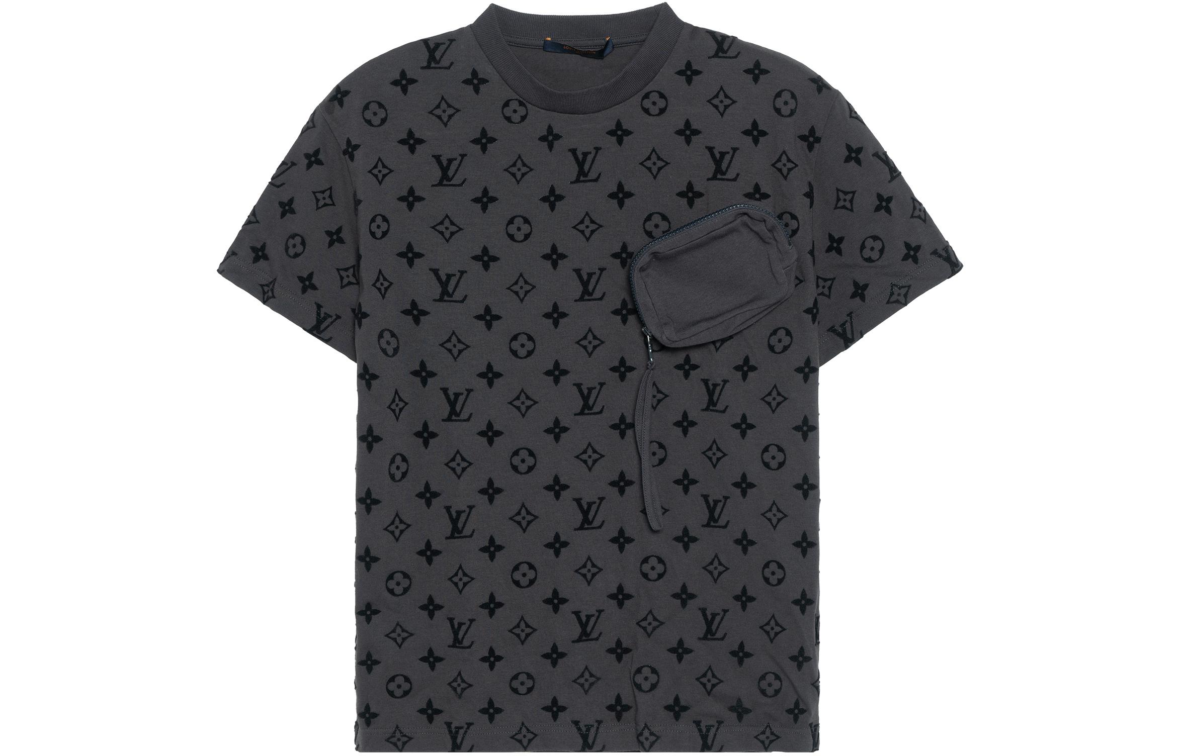 Футболка мужская светло-серая LOUIS VUITTON 
Футболка мужская светло-серая LOUIS VUITTON