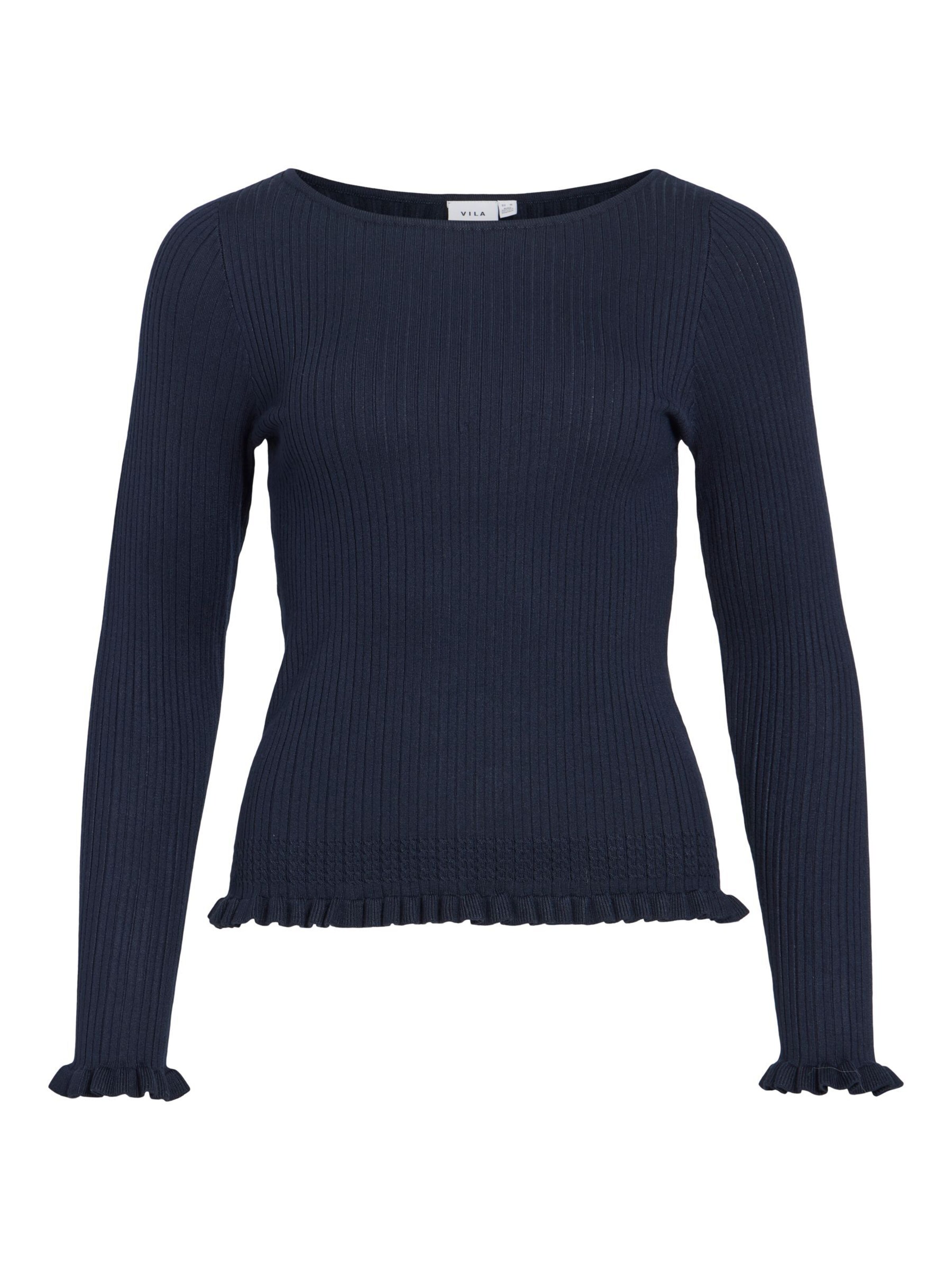 VILA Свитер 'VIBelia' в цвете Marine Blue
VILA Свитер 'VIBelia' в цвете Marine Blue