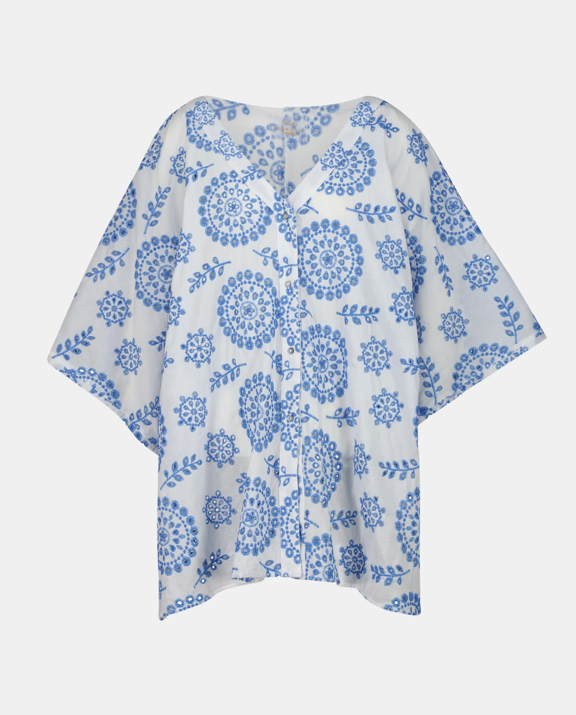 Азалия хлопковая блузка Palmacea, синий
Азалия хлопковая блузка Palmacea, синий