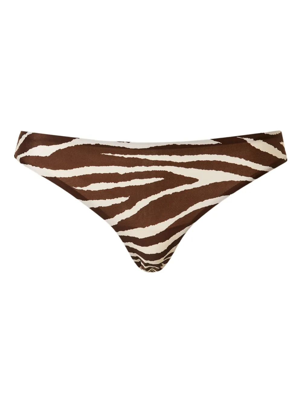 Трусы-стринги с зебровым принтом TWINSET, коричневый
Трусы-стринги с зебровым принтом TWINSET, коричневый