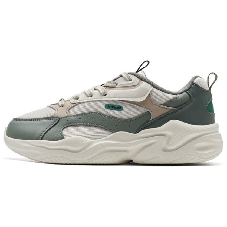 XTEP Кроссовки для бега с низким верхом, износостойкие, противоскользящие, мужские, белые, зеленые
XTEP Кроссовки для бега с низким верхом, износостойкие, противоскользящие, мужские, белые, зеленые