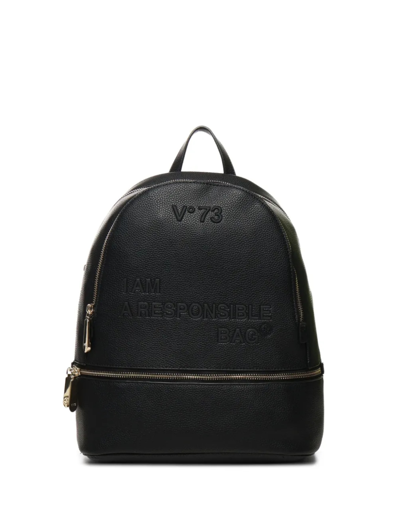 V°73 рюкзак с тисненым логотипом, черный
V°73 рюкзак с тисненым логотипом, черный
