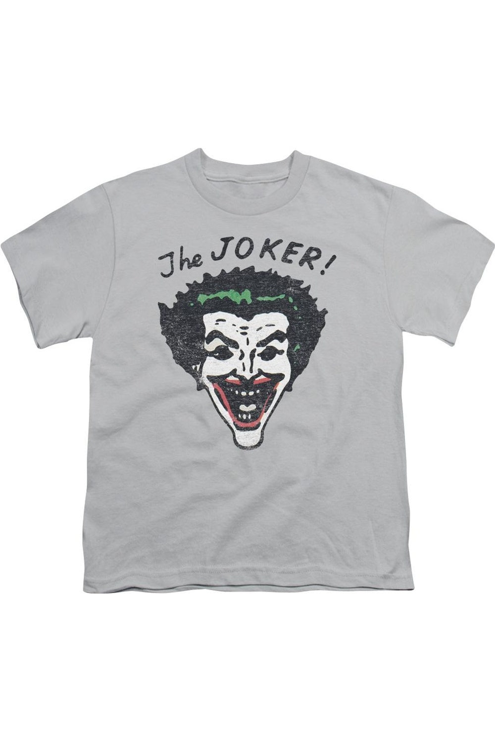 Футболка с Joker в стиле ретро Batman для детей Gildan, серебряный
Футболка с Joker в стиле ретро Batman для детей Gildan, серебряный