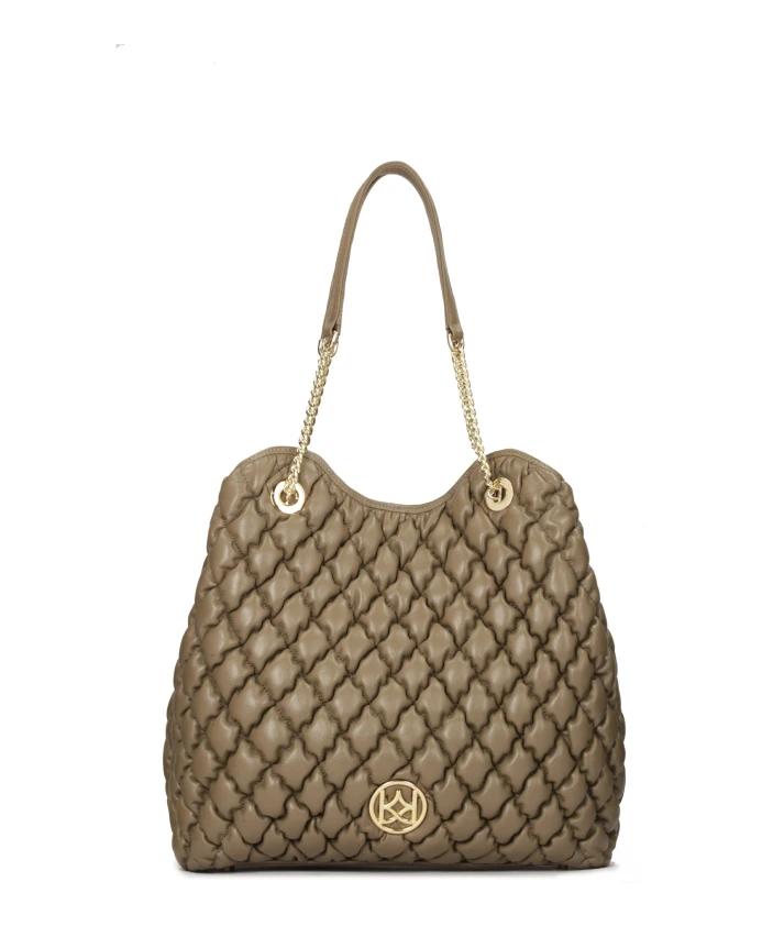 Мягкая большая сумка через плечо. Kazar, бежевый
Мягкая большая сумка через плечо. Kazar, бежевый