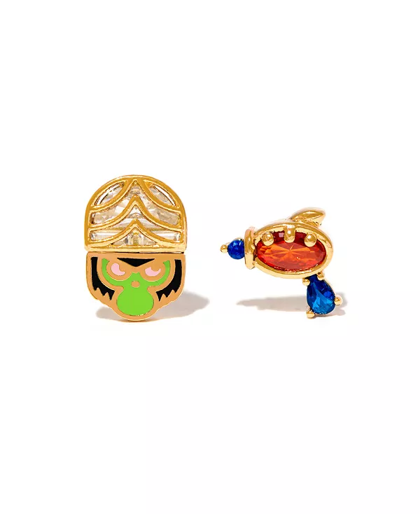 Серьги-Гвоздики с позолотой и эмалью из серии Powerpuff Girls Mojo Jojo Girls Crew, gold
Серьги-Гвоздики с позолотой и эмалью из серии Powerpuff Girls Mojo Jojo Girls Crew, gold