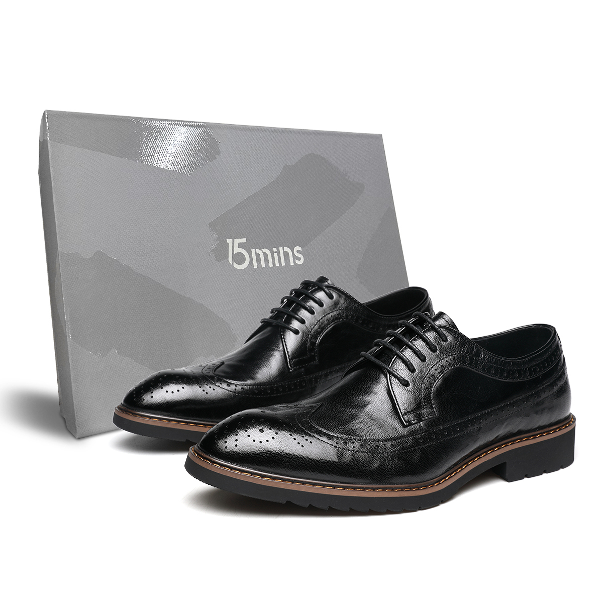 Мужские черные туфли
Мужские черные туфли