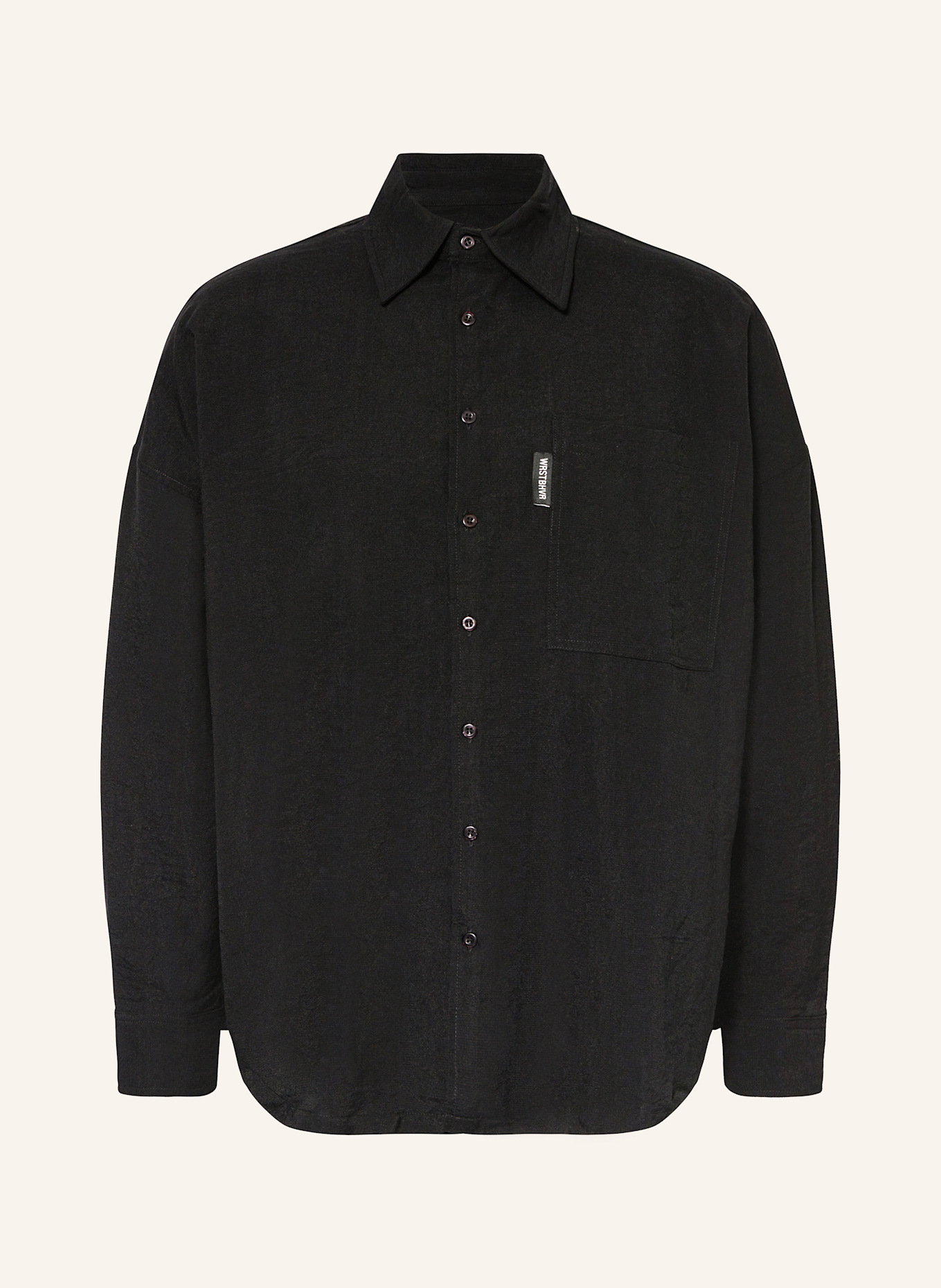 Рубашка Paulo комфортного кроя со льном Wrstbhvr, черный
Рубашка Paulo комфортного кроя со льном Wrstbhvr, черный