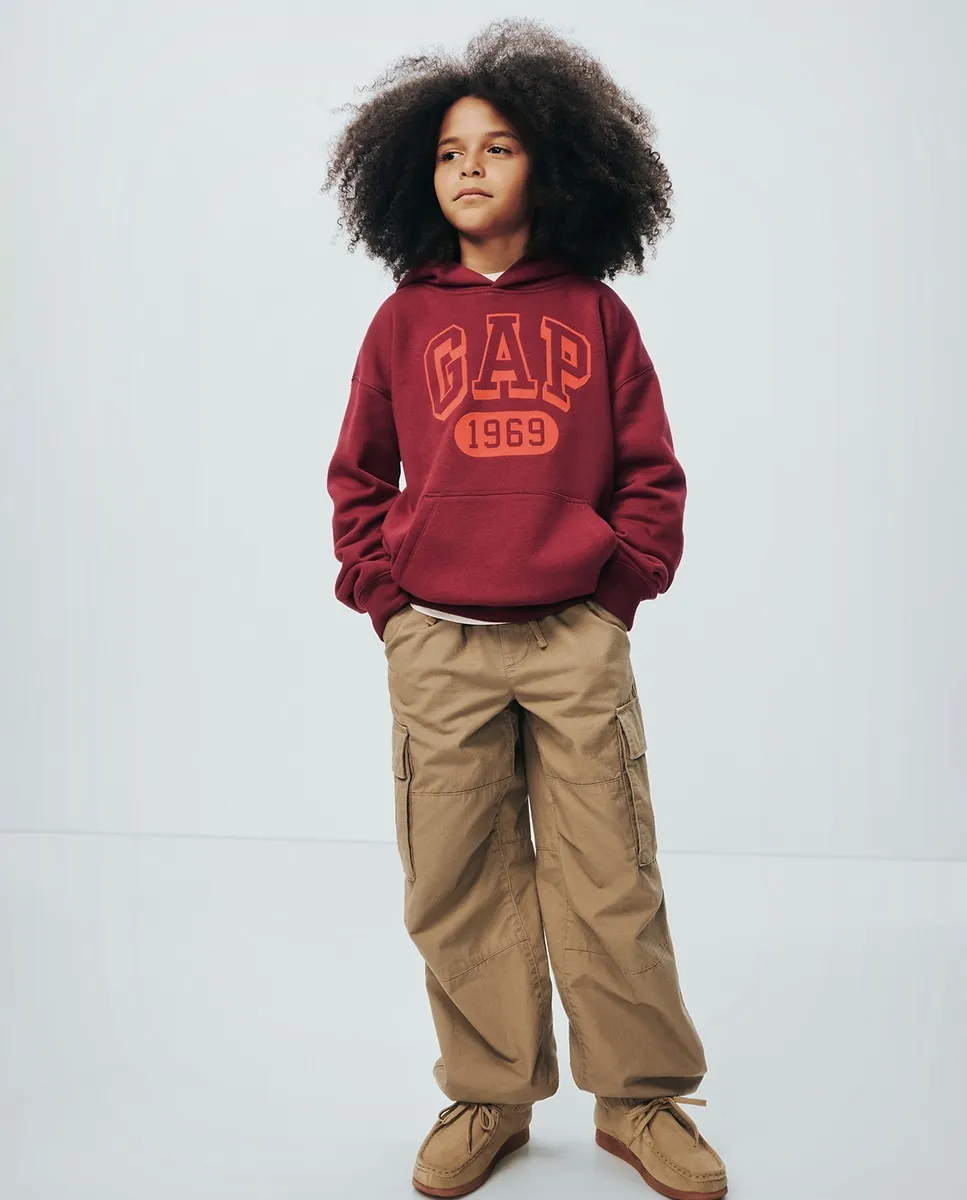 Детские однотонные брюки карго Gap, песочный
Детские однотонные брюки карго Gap, песочный