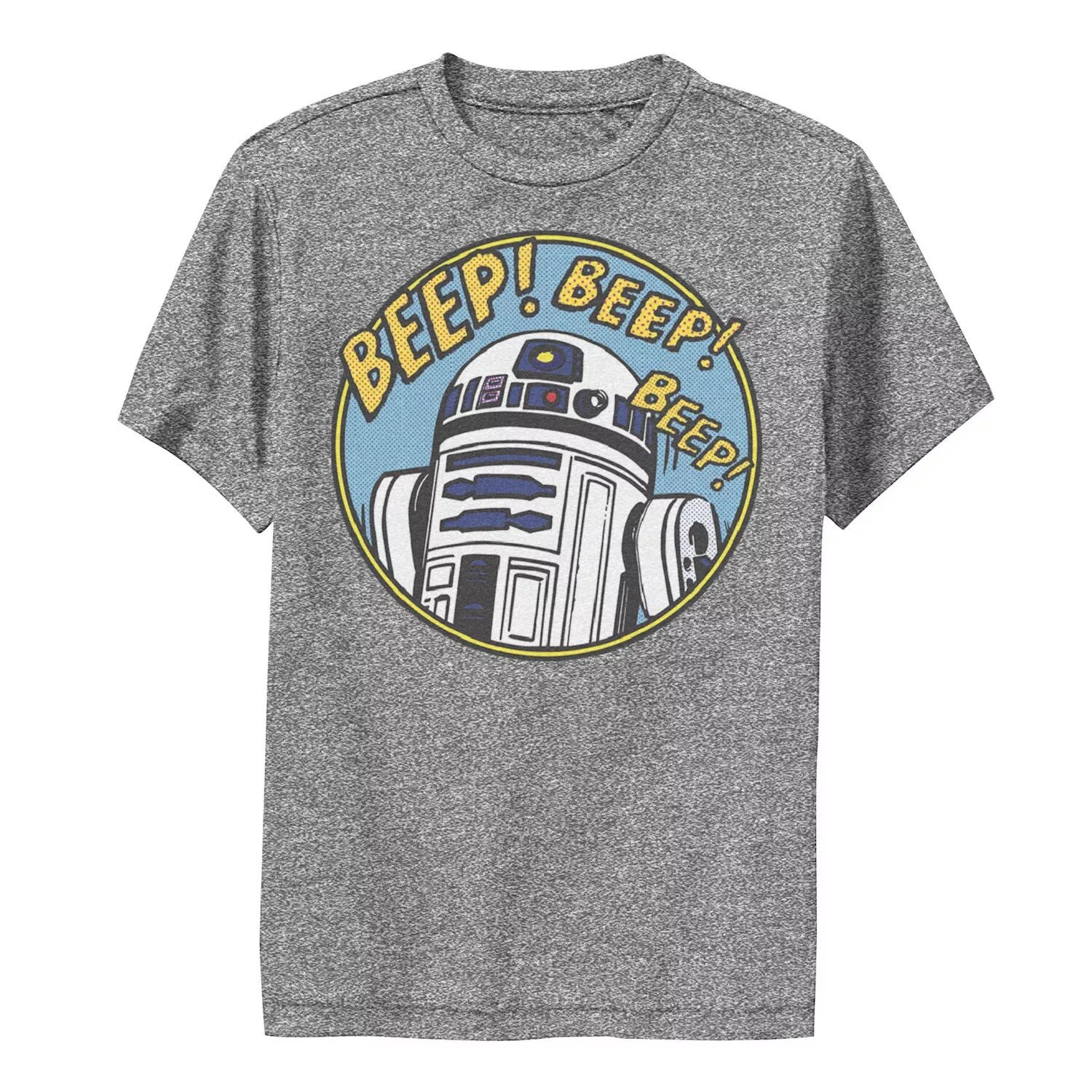 Футболка с рисунком «Звездные войны» R2-D2 для мальчиков 8–20 лет Bleep Bleep Bleep Performance Star Wars
Футболка с рисунком «Звездные войны» R2-D2 для мальчиков 8–20 лет Bleep Bleep Bleep Performance Star Wars