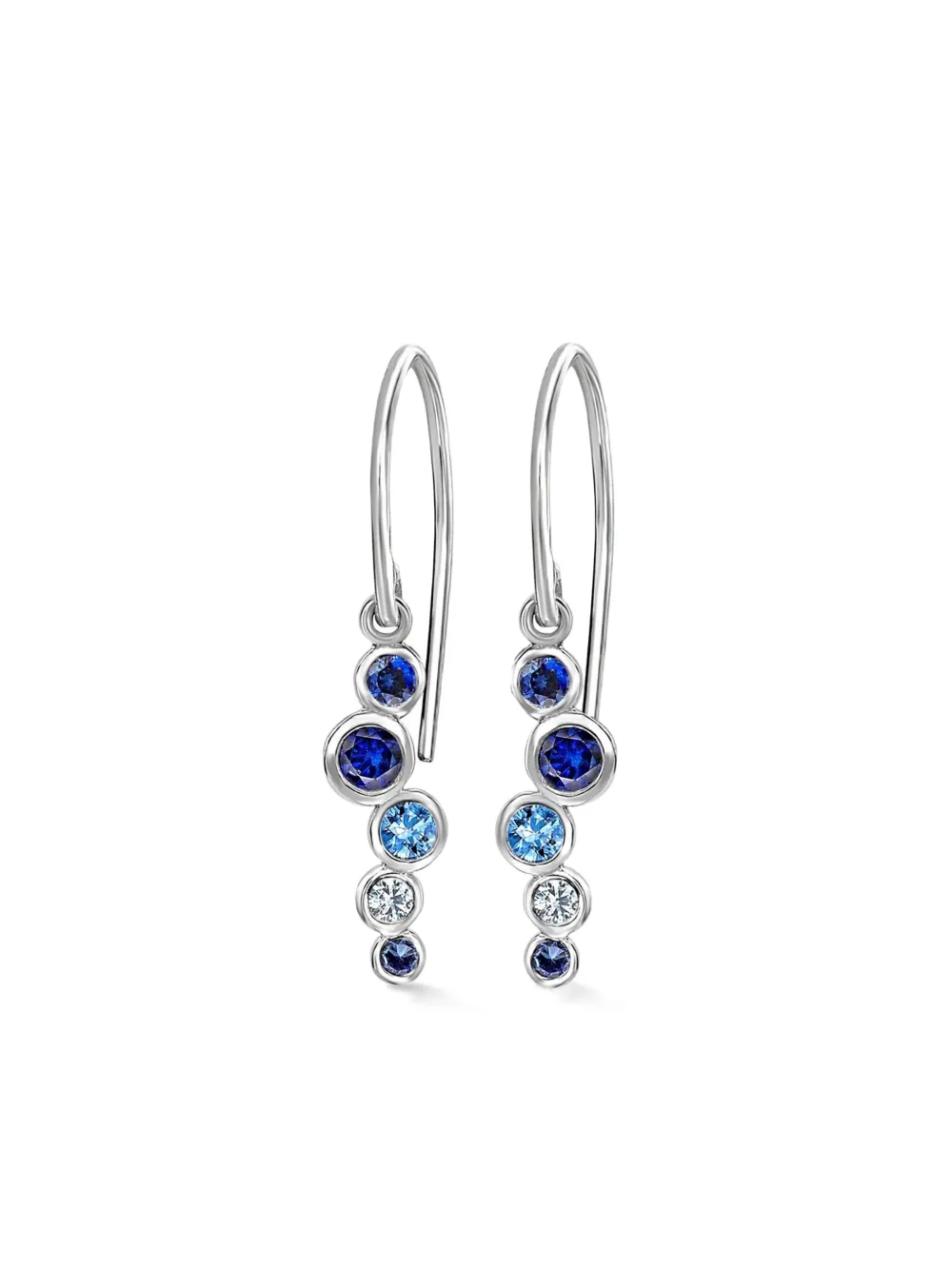 Серьги из 18-каратного белого золота с каскадными сапфирами и аквамаринами DOWER AND HALL, серебяный
Серьги из 18-каратного белого золота с каскадными сапфирами и аквамаринами DOWER AND HALL, серебяный