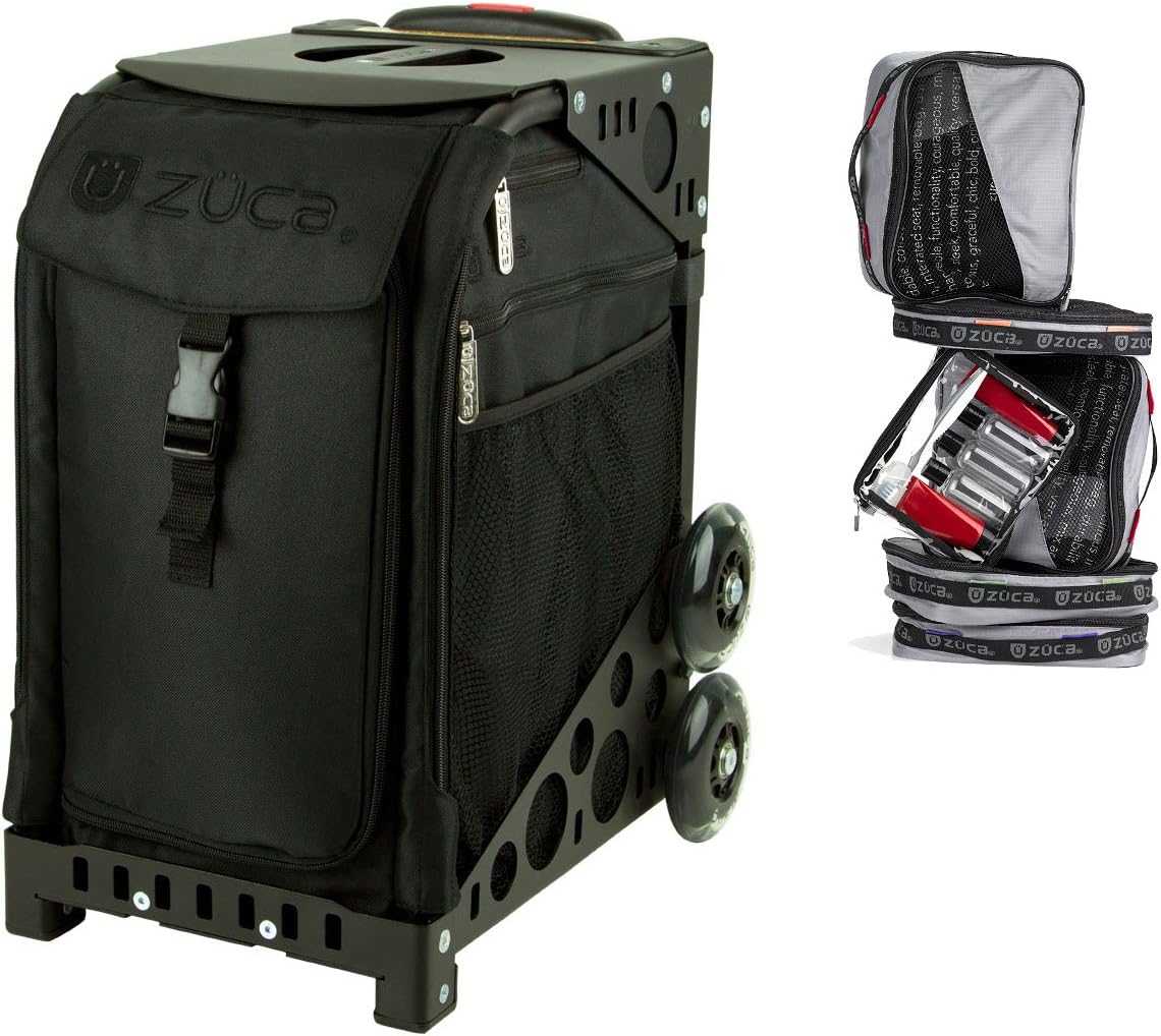 Спортивная сумка-вкладыш Zuca "Stealth", черная рама, немигающие колеса и набор с чехлом для флаера, Черный, Спортивная сумка-вкладыш Zuca "Stealth", черная рама, немигающие колеса и набор с чехлом для флаера
Спортивная сумка-вкладыш Zuca "Stealth", черная рама, немигающие колеса и набор с чехлом для флаера, Черный, Спортивная сумка-вкладыш Zuca "Stealth", черная рама, немигающие колеса и набор с чехлом для флаера