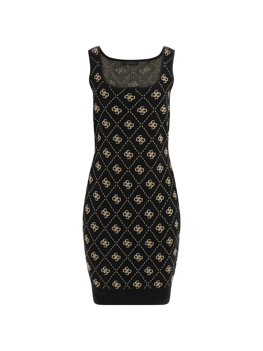 Вязаное платье GUESS Knitted dress, черный 
Вязаное платье GUESS Knitted dress, черный
