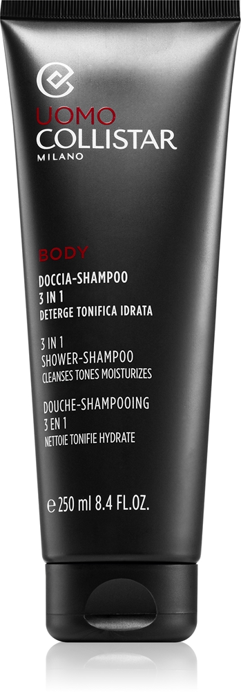 Шампунь для душа Uomo Body Shower Shampoo 3-в-1 для мужчин Collistar, 250 мл
Шампунь для душа Uomo Body Shower Shampoo 3-в-1 для мужчин Collistar, 250 мл