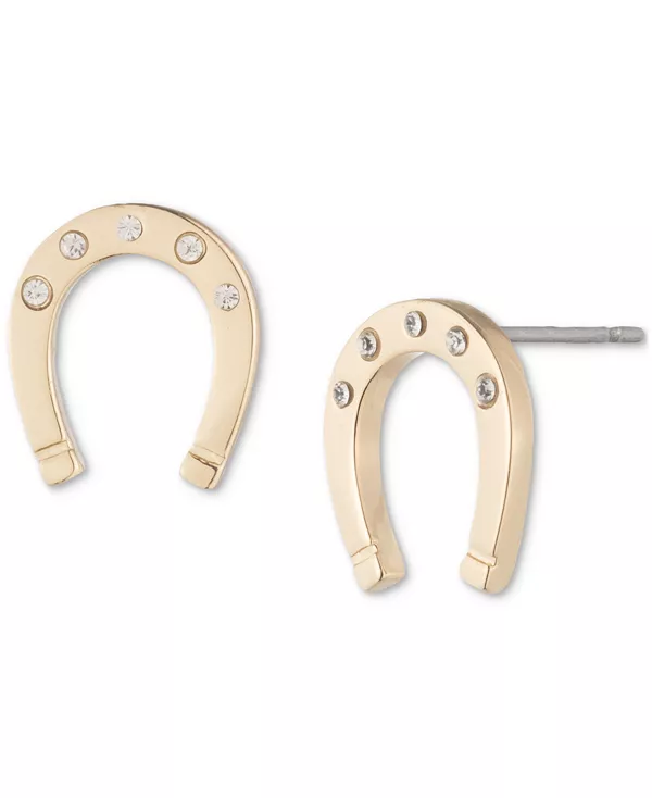 Серьги-Гвоздики в форме подковы паве Lauren Ralph Lauren, gold
Серьги-Гвоздики в форме подковы паве Lauren Ralph Lauren, gold