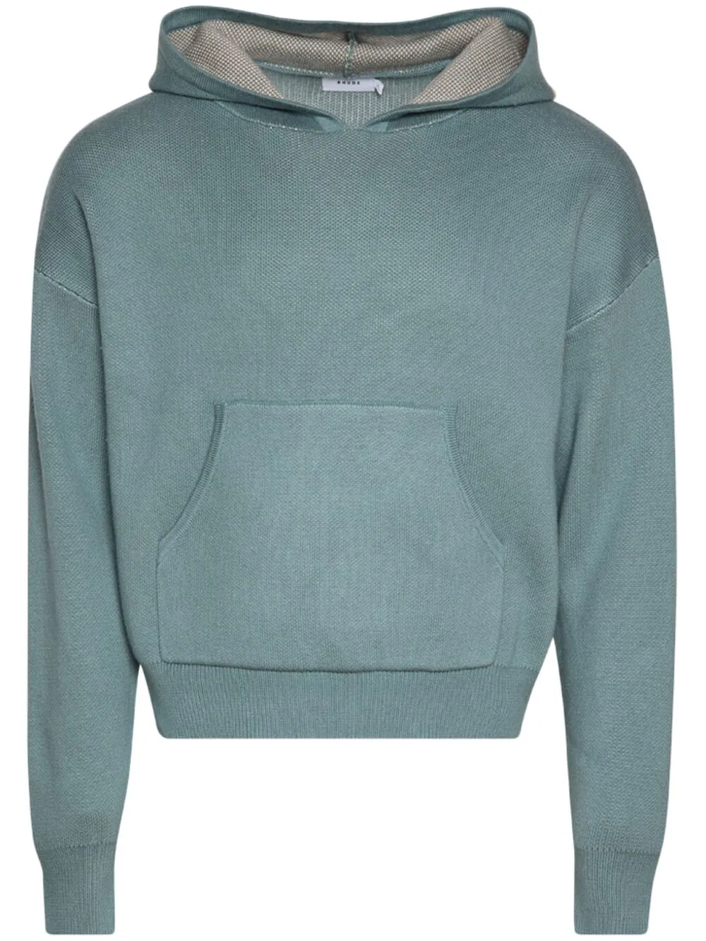 Трикотажное худи с логотипом Script RHUDE, зеленый
Трикотажное худи с логотипом Script RHUDE, зеленый