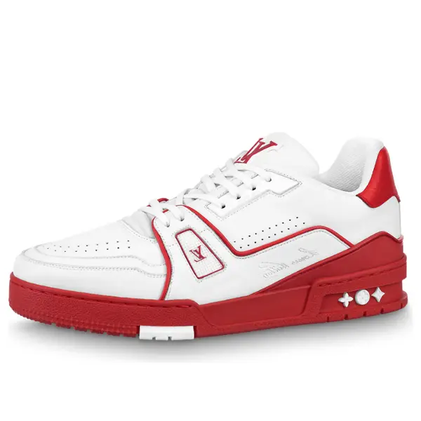 Кроссовки lv trainers 'white with red' Louis Vuitton, белый
Кроссовки lv trainers 'white with red' Louis Vuitton, белый