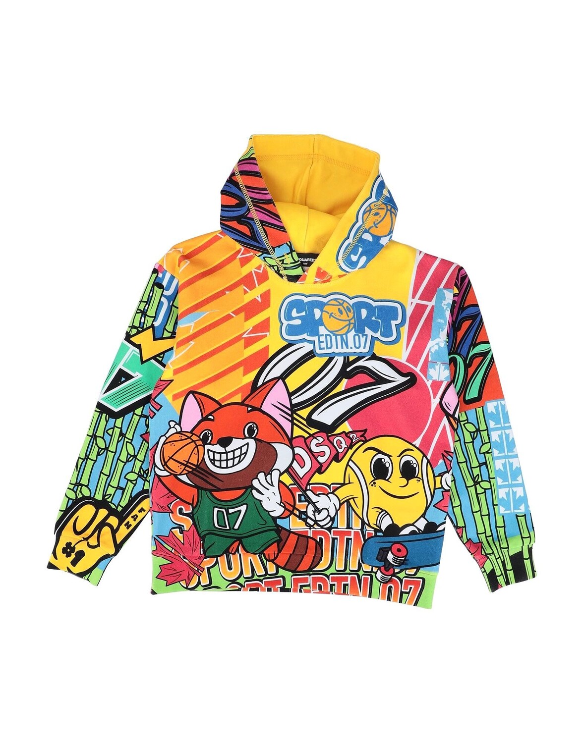 Толстовка Dsquared2, желтый
Толстовка Dsquared2, желтый