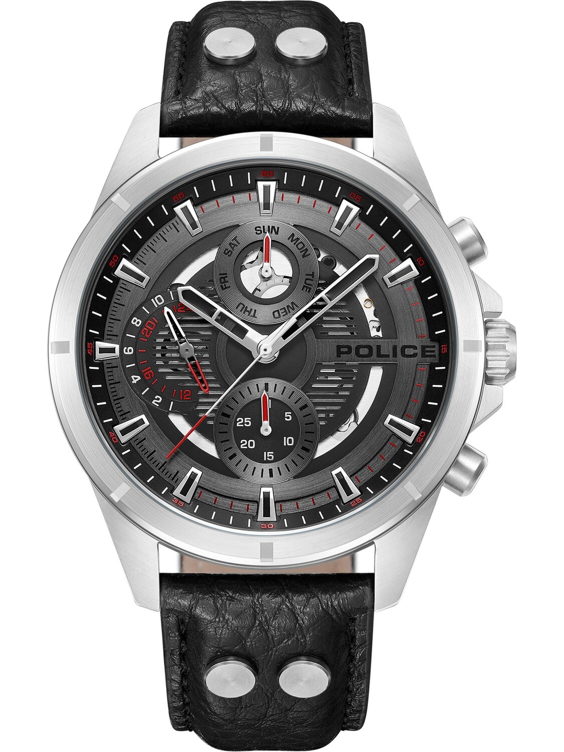 POLICE Аналоговые часы 'Malawi' в черном цвете
POLICE Аналоговые часы 'Malawi' в черном цвете