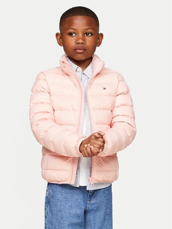Пуховик стандартного кроя Tommy Hilfiger, розовый 
Пуховик стандартного кроя Tommy Hilfiger, розовый