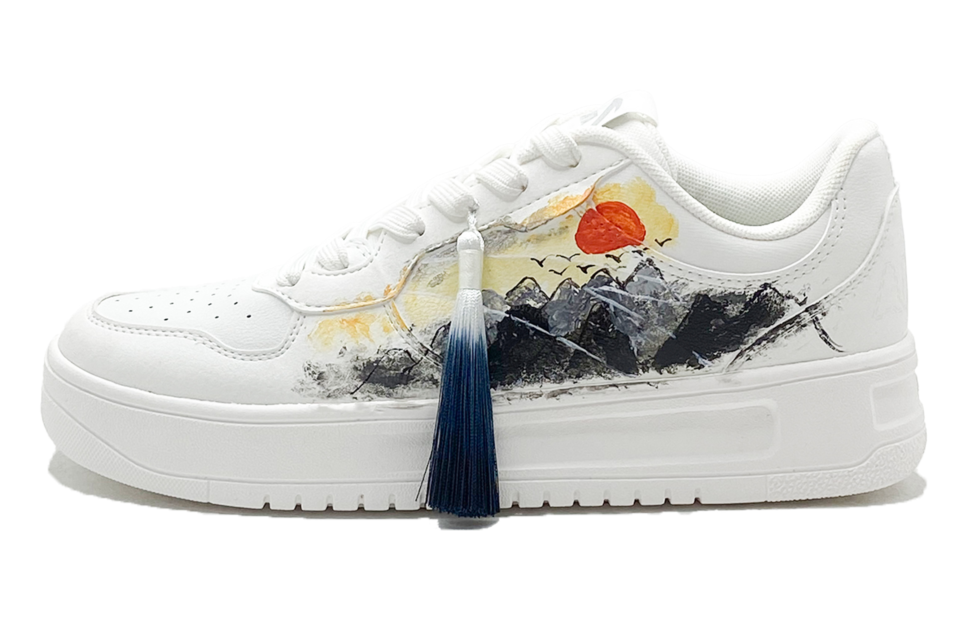 ANTA Кроссовки для скейтбординга с противоскользящей амортизацией, белые, мужские
ANTA Кроссовки для скейтбординга с противоскользящей амортизацией, белые, мужские