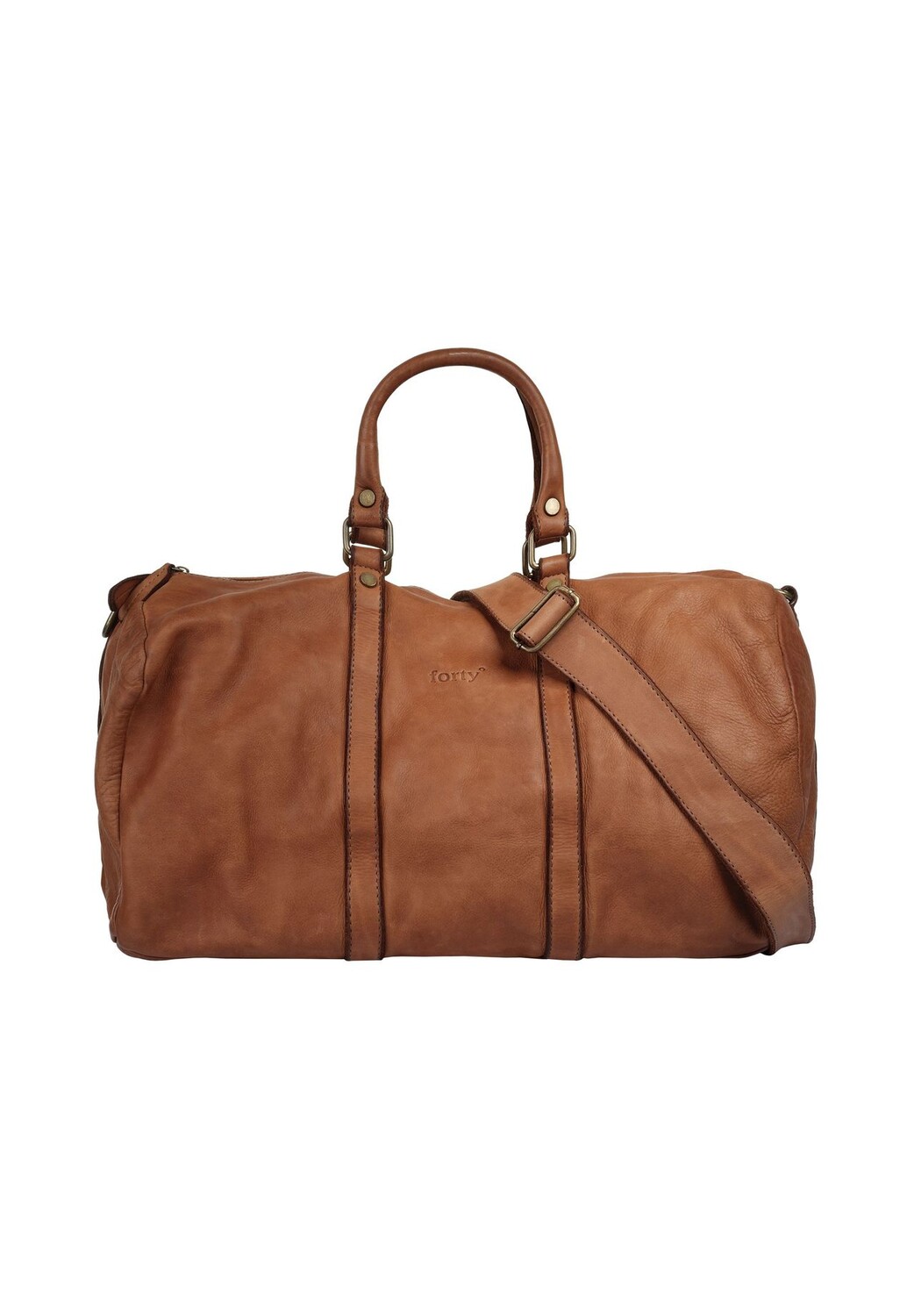 Дорожная сумка из натуральной кожи, производство Италия Forty, цвет Cognac
Дорожная сумка из натуральной кожи, производство Италия Forty, цвет Cognac
