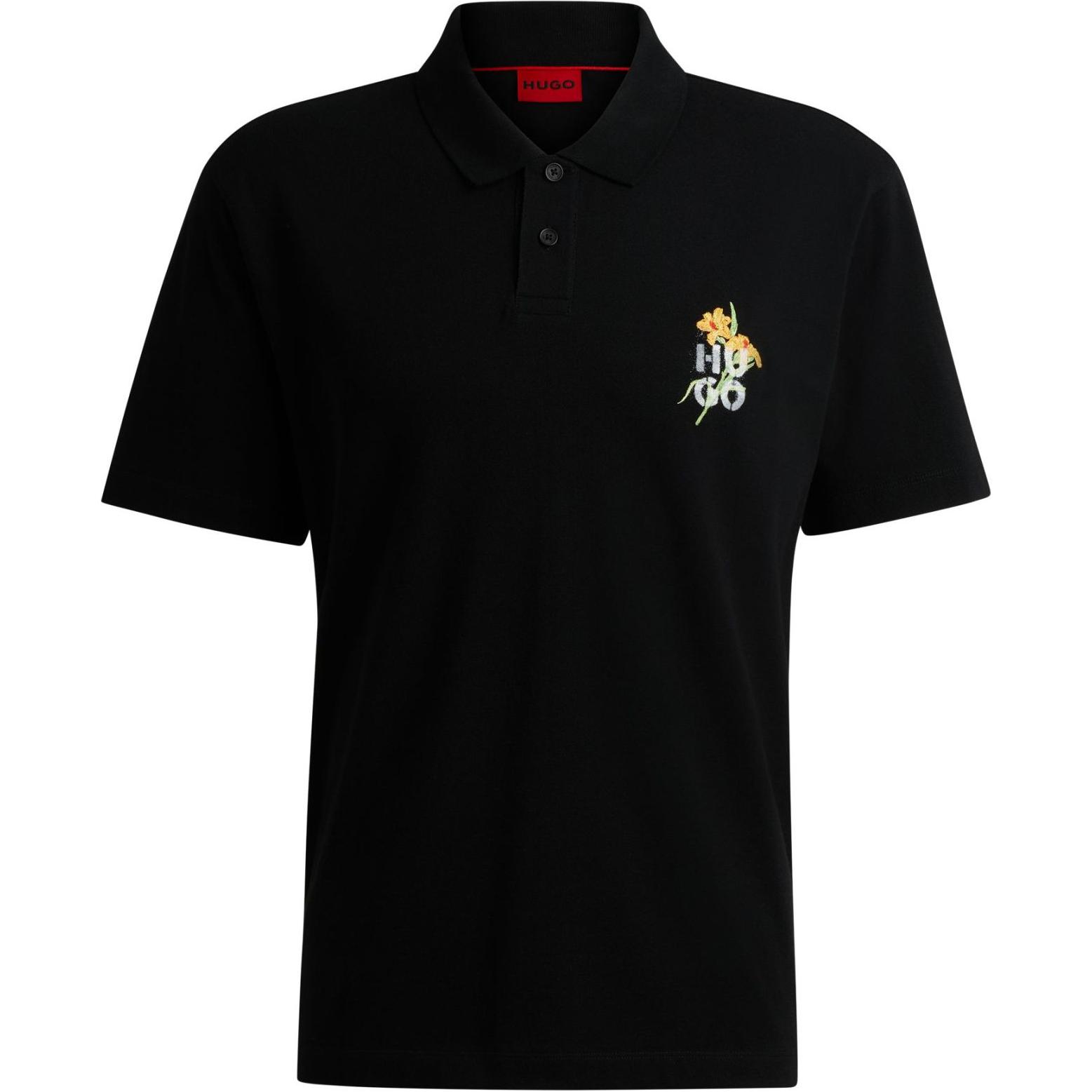 Футболка поло из хлопкового пике с логотипом Hugo HUGO BOSS, черный
Футболка поло из хлопкового пике с логотипом Hugo HUGO BOSS, черный
