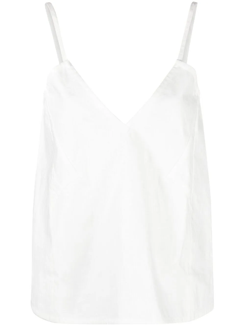 Топ на бретелях с V-образным вырезом AMBUSH, белый
Топ на бретелях с V-образным вырезом AMBUSH, белый