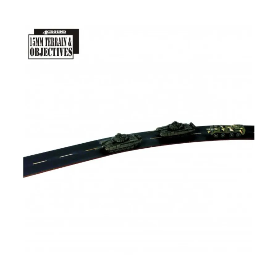 Участки дороги и углы (предварительно окрашенные), Terrain & Obstacles (15mm)
Участки дороги и углы (предварительно окрашенные), Terrain & Obstacles (15mm)