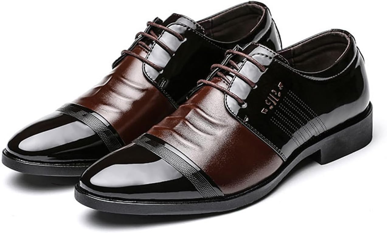 Мужские оксфорды KYOESCAI Классические туфли для деловой и свадебной одежды Современные формальные дерби на шнуровке с крылышками из лакированной кожи, коричневый
Мужские оксфорды KYOESCAI Классические туфли для деловой и свадебной одежды Современные формальные дерби на шнуровке с крылышками из лакированной кожи, коричневый