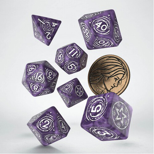 Игровые кубики The Witcher Dice Set: Yennefer – Lilac And Gooseberries
Игровые кубики The Witcher Dice Set: Yennefer – Lilac And Gooseberries