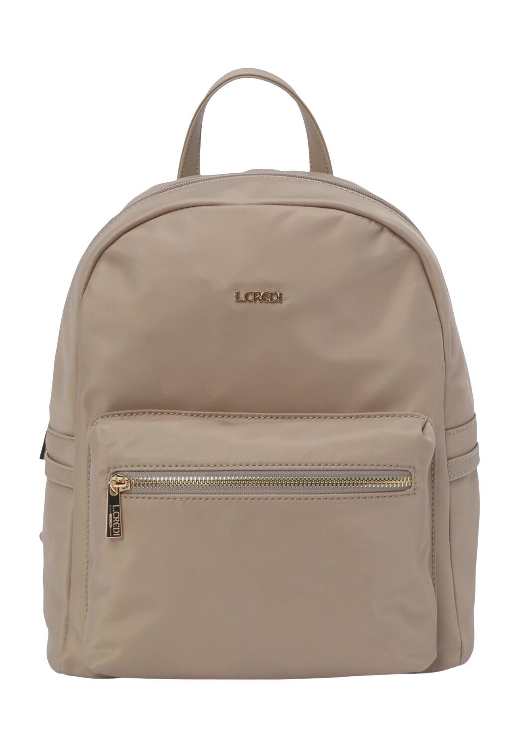 Рюкзак с эмблемой, однотонный, женский L.CREDI, бежевый
Рюкзак с эмблемой, однотонный, женский L.CREDI, бежевый