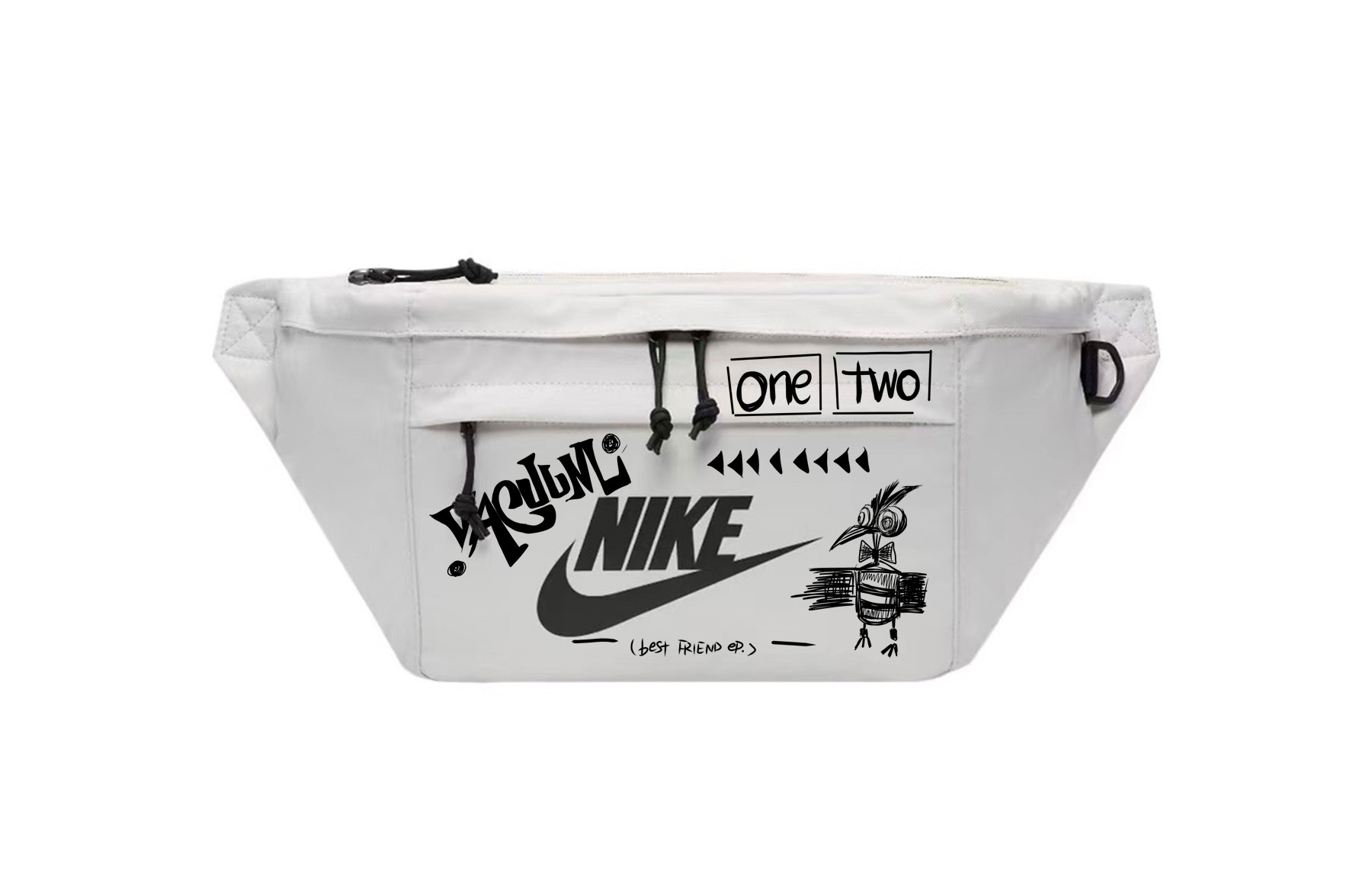 Nike Тканевый поясной рюкзак унисекс светло-серый, Mechanical Crow
Nike Тканевый поясной рюкзак унисекс светло-серый, Mechanical Crow