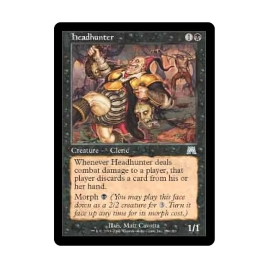 CCG Охотник за головами (U), MTG - Onslaught
CCG Охотник за головами (U), MTG - Onslaught