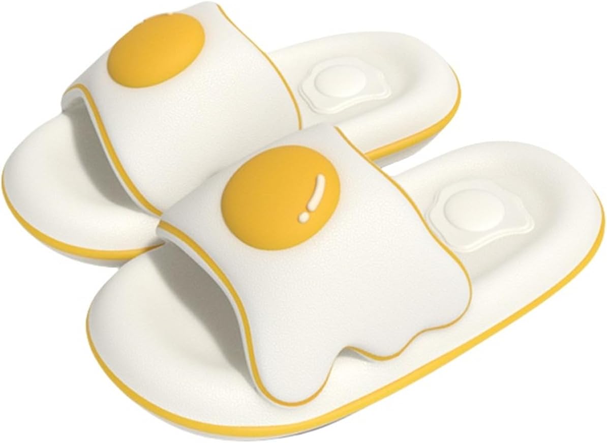 Тапочки «Жареное яйцо», оригинальные тапочки с яйцом для мужчин и женщин, летние домашние, для ванной и пляжа, с толстой подошвой, нескользящие, быстро сохнущие Generic, белый/желтый
Тапочки «Жареное яйцо», оригинальные тапочки с яйцом для мужчин и женщин, летние домашние, для ванной и пляжа, с толстой подошвой, нескользящие, быстро сохнущие Generic, белый/желтый