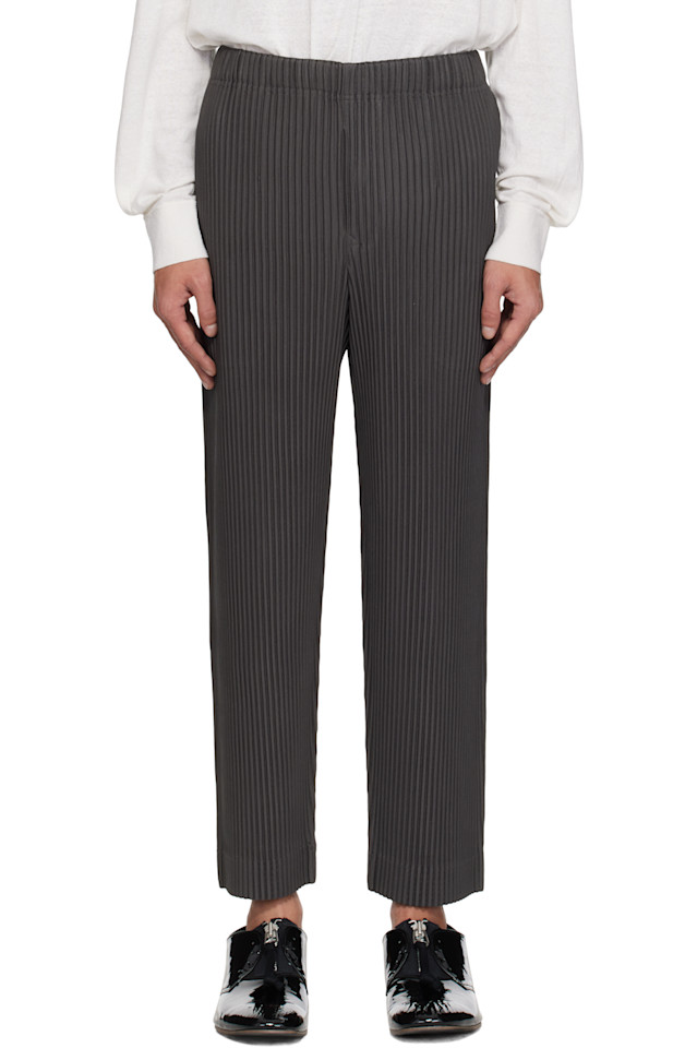 Ежемесячные брюки мартовского цвета Homme Plissé Issey Miyake, серый
Ежемесячные брюки мартовского цвета Homme Plissé Issey Miyake, серый