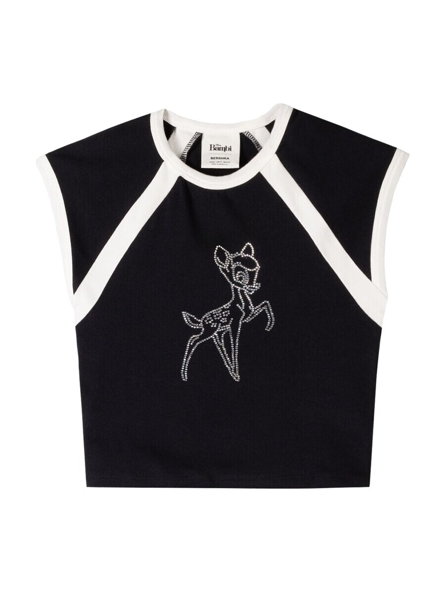 Футболка Bershka Shirt, черный
Футболка Bershka Shirt, черный