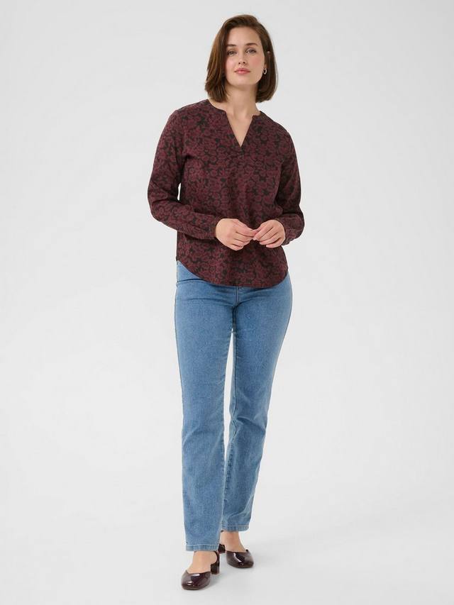 KAbeathe блузка с v-образным вырезом и длинными рукавами в цветочном принте KAFFE
KAbeathe блузка с v-образным вырезом и длинными рукавами в цветочном принте KAFFE