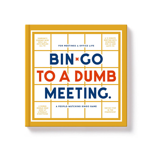 Настольная игра Bin-Go To A Dumb Meeting Bingo Book
Настольная игра Bin-Go To A Dumb Meeting Bingo Book