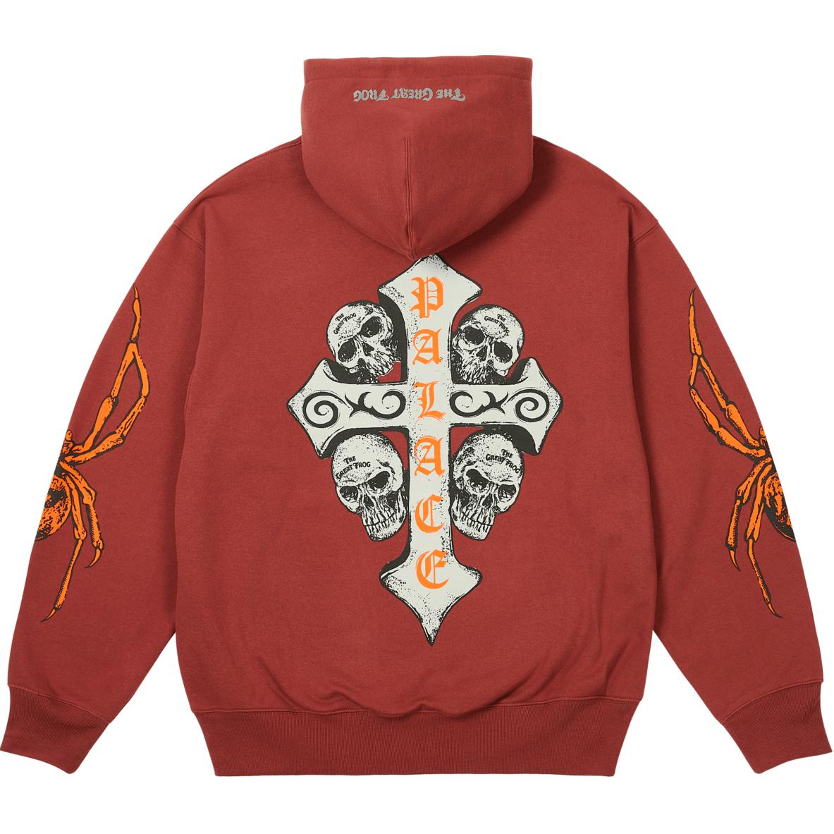 Толстовка с капюшоном PALACE, коричневый
Толстовка с капюшоном PALACE, коричневый