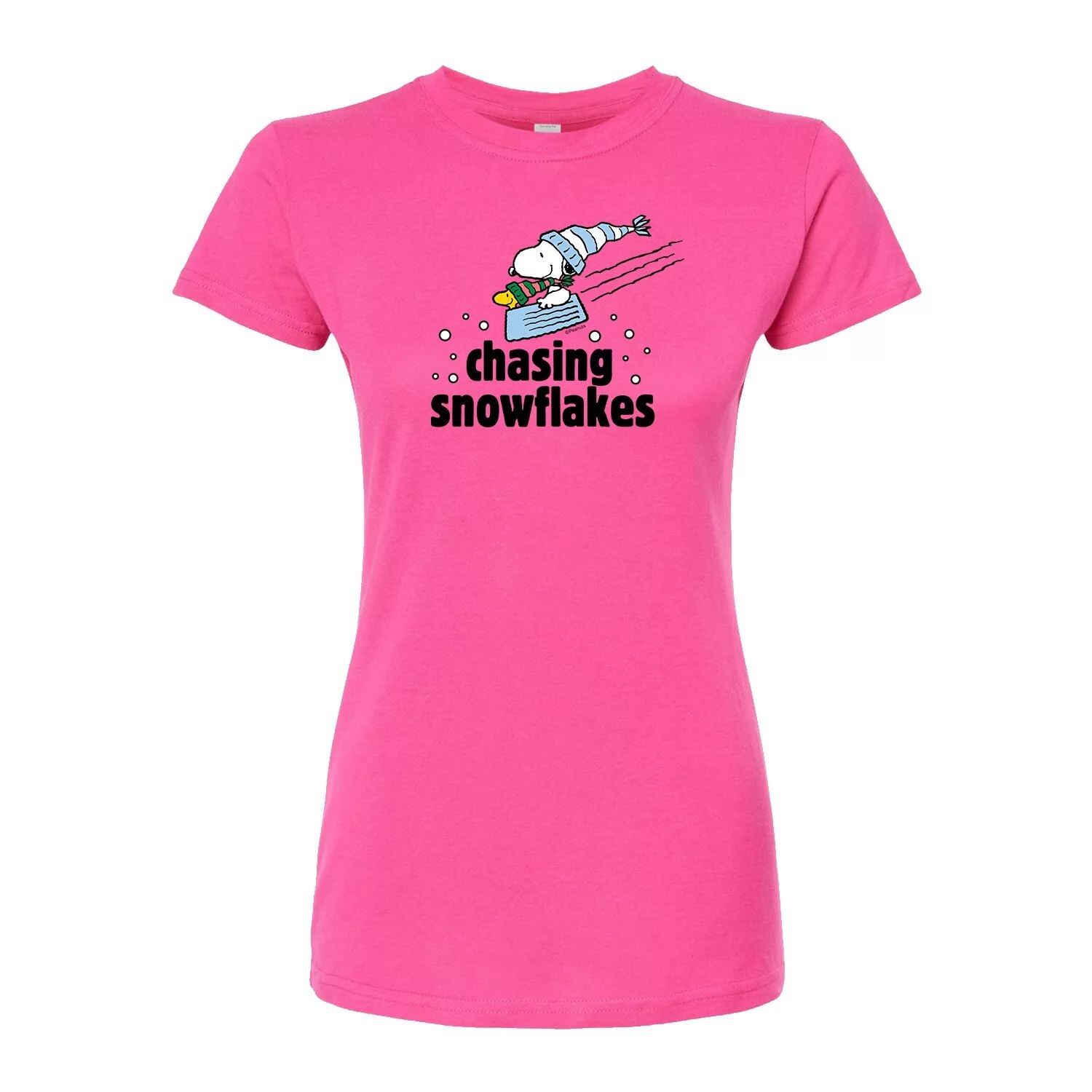 Футболка приталенного кроя с рисунком Peanuts для детей "В погоне за снежинками" Licensed Character, розовый
Футболка приталенного кроя с рисунком Peanuts для детей "В погоне за снежинками" Licensed Character, розовый