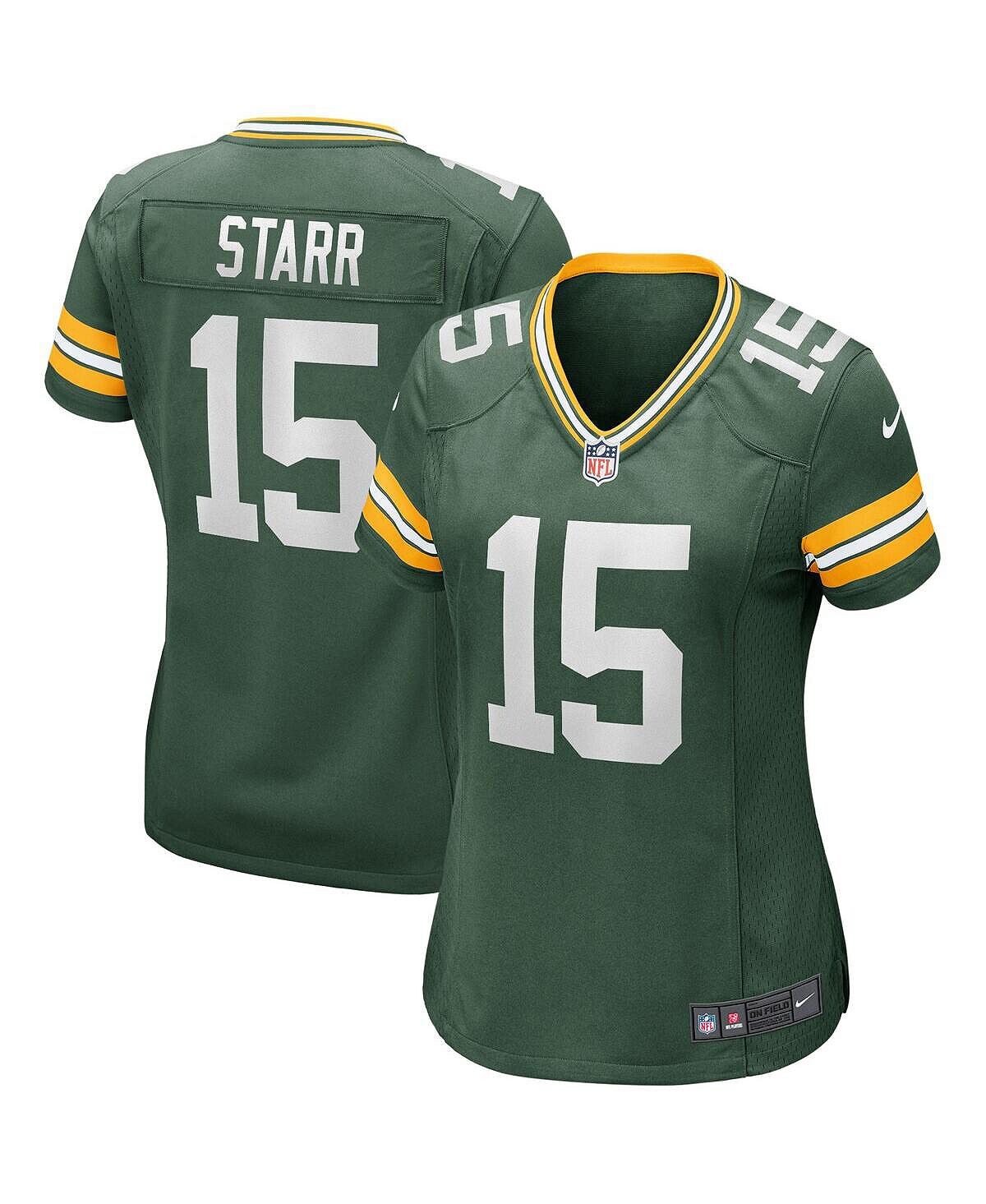 Женская майка игрока в отставке Bart Starr Green Green Bay Packers Game Nike, зеленый
Женская майка игрока в отставке Bart Starr Green Green Bay Packers Game Nike, зеленый