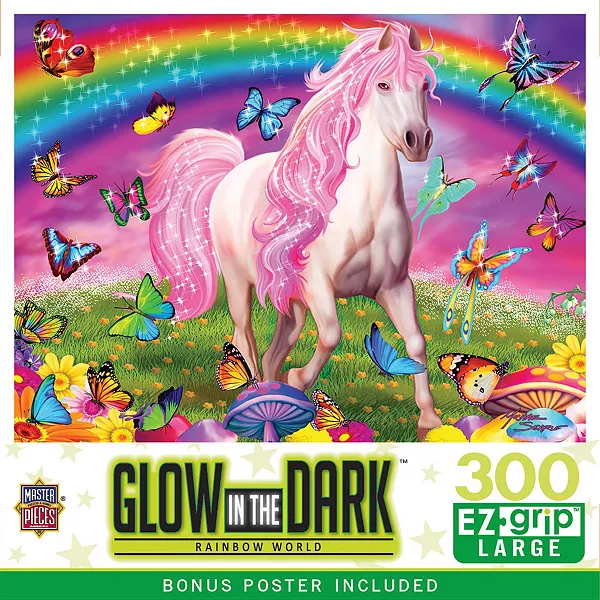 Шедевры, светящиеся в темноте — пазл Rainbow World из 300 деталей EZ Grip Masterpieces Puzzles, multicolor
Шедевры, светящиеся в темноте — пазл Rainbow World из 300 деталей EZ Grip Masterpieces Puzzles, multicolor
