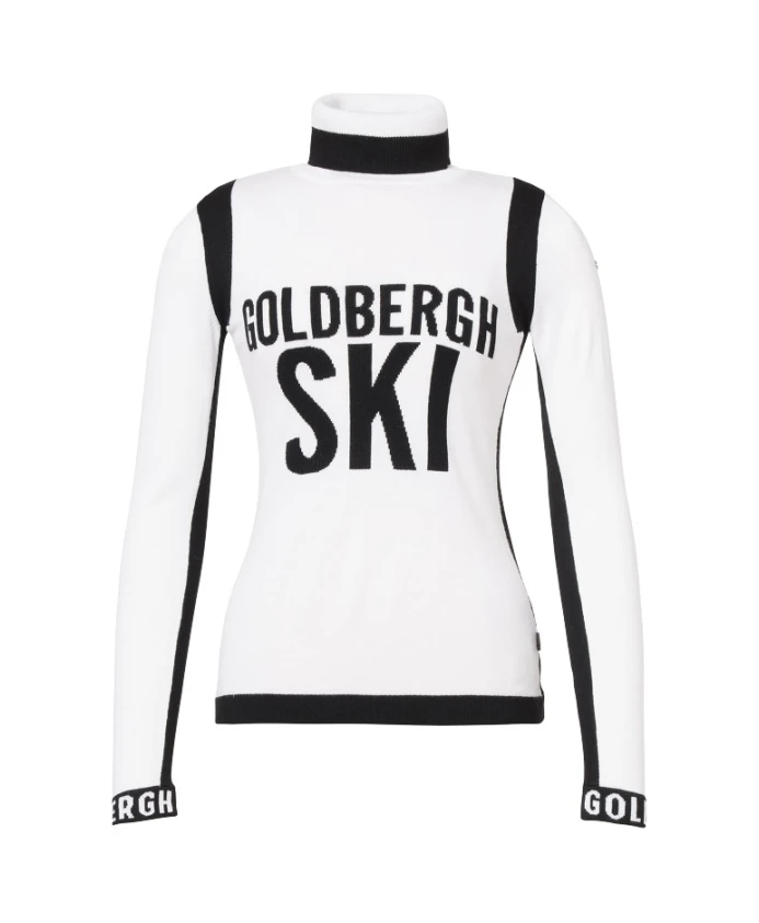 Вязаный свитер с длинными рукавами Noemi Goldbergh, белый
Вязаный свитер с длинными рукавами Noemi Goldbergh, белый