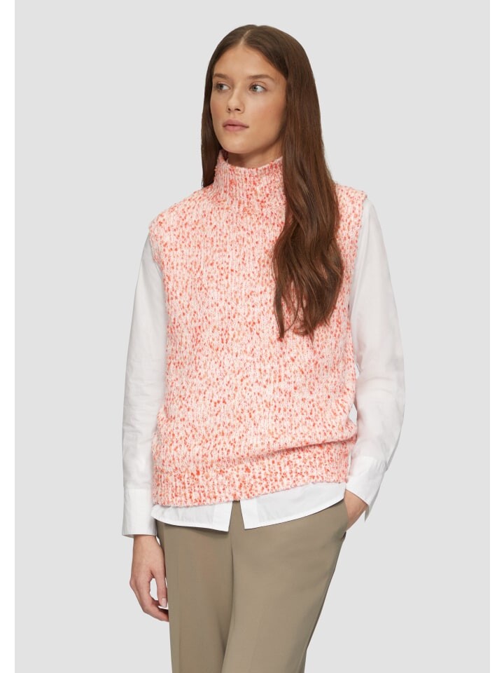 Свитер-жилет s.Oliver Strickpullunder keine Ärmellänge, оранжевый 
Свитер-жилет s.Oliver Strickpullunder keine Ärmellänge, оранжевый