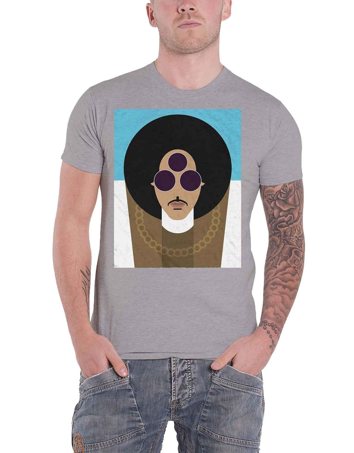 Футболка с изображением возраста Prince, серый
Футболка с изображением возраста Prince, серый