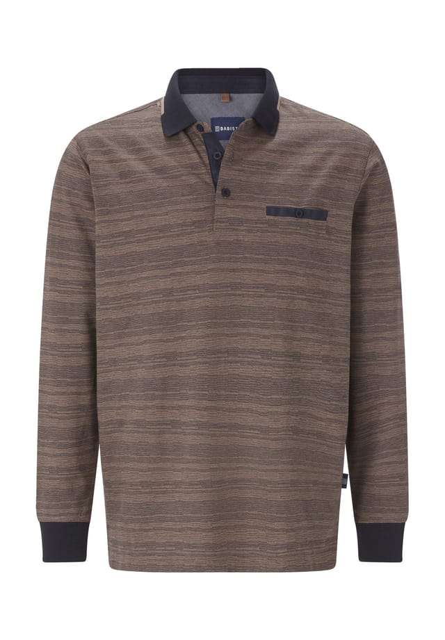 Рубашка поло с длинными рукавами alrenti Babista, коричневый
Рубашка поло с длинными рукавами alrenti Babista, коричневый