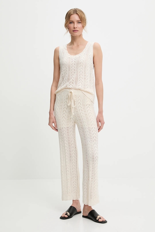 Блузка и брюки хлопковые Answear.Lab, бежевый
Блузка и брюки хлопковые Answear.Lab, бежевый